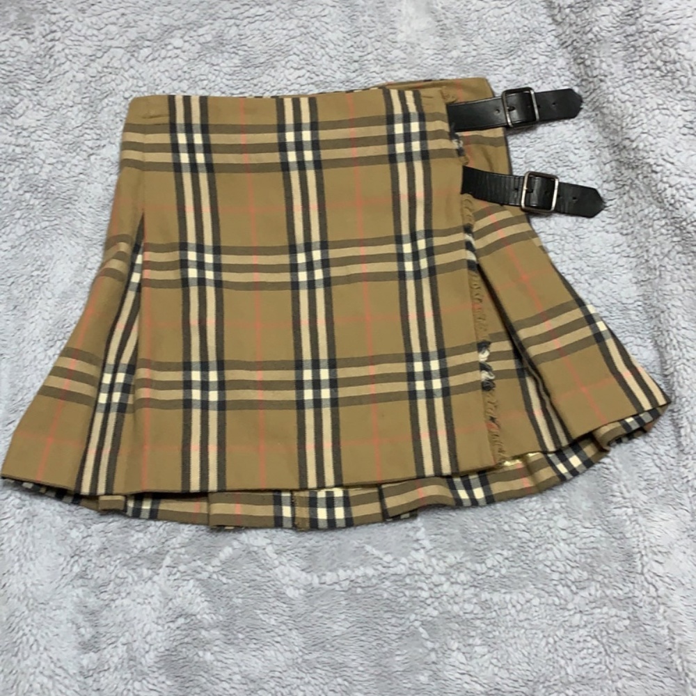 Burberry Plaid Mini Skirt